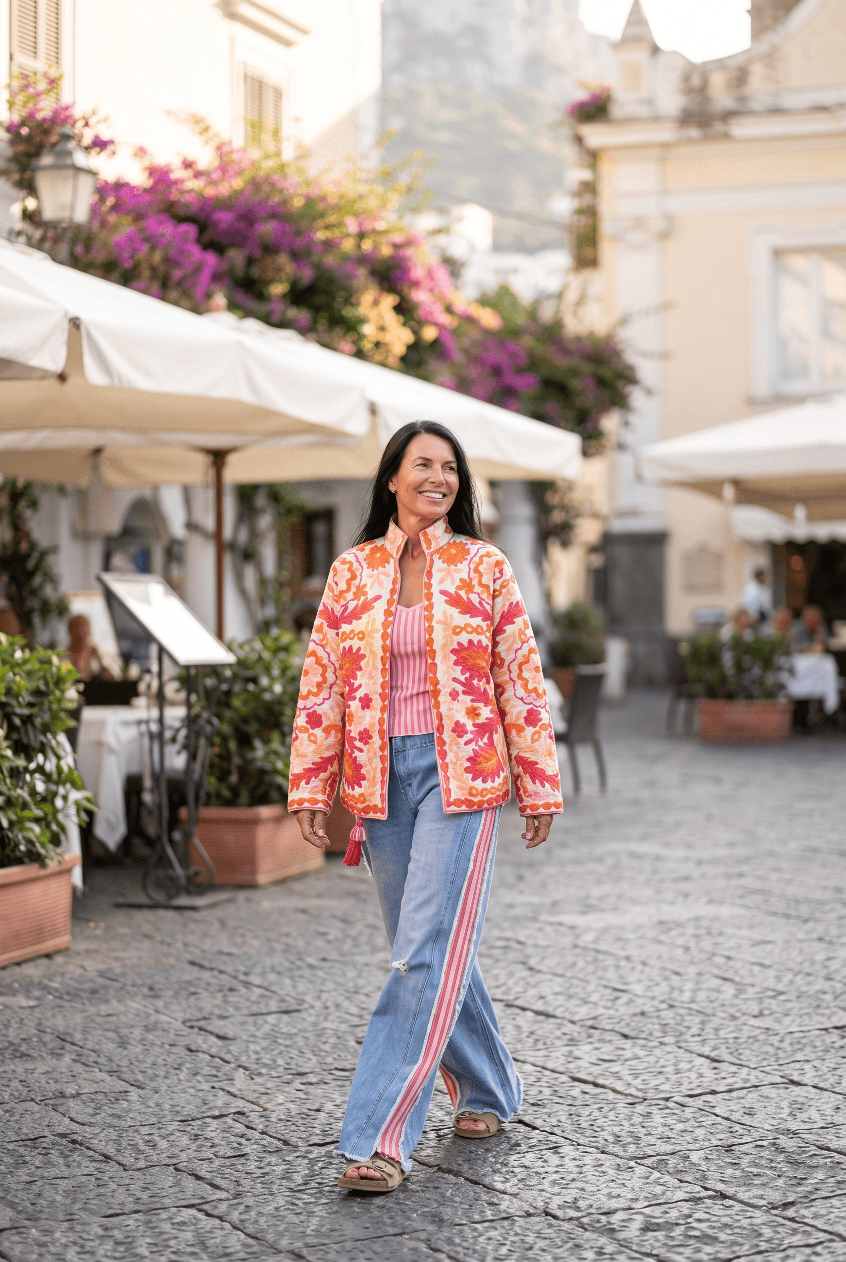 Żakiet „Corallo Fiorito” — Capri